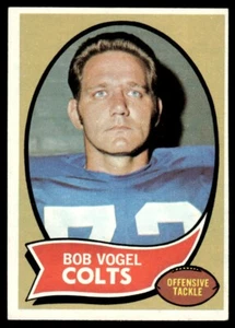 1970 Topps Bob Vogel Baltimore Colts #15 - Picture 1 of 2