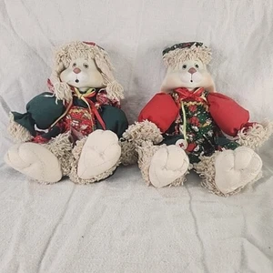 HOUSE OF LLOYD Christmas Around The World Hip & Hop Bunny Doll Porcelain Vintage - Picture 1 of 9