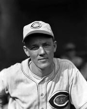 J T Mooty of the Cincinnati Reds in 1936 Baseball Old Photo