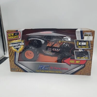 Monster Jam 1530 El Toro Loco Black Truck Remote Radio Control New Bright RC HTF - Image 1 of 4