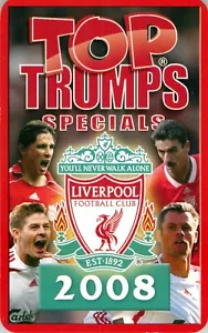 2008 LIVERPOOL Premier League Card STEVEN GERRARD - Foto 1 di 2
