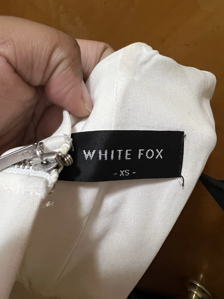 Top corsé para mujer White Fox Boutique talla extra pequeño blanco Foto 1 de 3