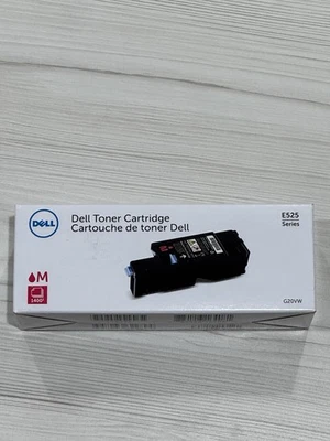 NEW Dell E525 Series Toner Cartridge 1400 Pages Magenta CT202255 G20VW - Image 1 of 4