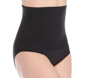 Maidenform Self Expressions High Waist Compression Briefs 2XL Black Shapewear - Picture 1 of 6