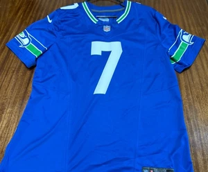 Geno Smith Jersey, Seattle Seahawks, Throwback, XL - Picture 1 of 5
