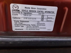 Automatic Transmission Turbo Fits 19-21 MAZDA 6 4119502 - Imagen 1 de 1
