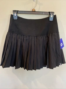 Joy Lab Black Pleated Mini Skirt NWT Women’s Medium - Picture 1 of 7