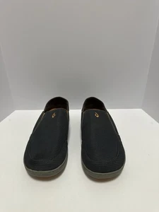OLUKAI NOHEA MESH SLIP ON SHOES MEN'S 9.5 Blue Beach Preppy Boho - Picture 1 of 5