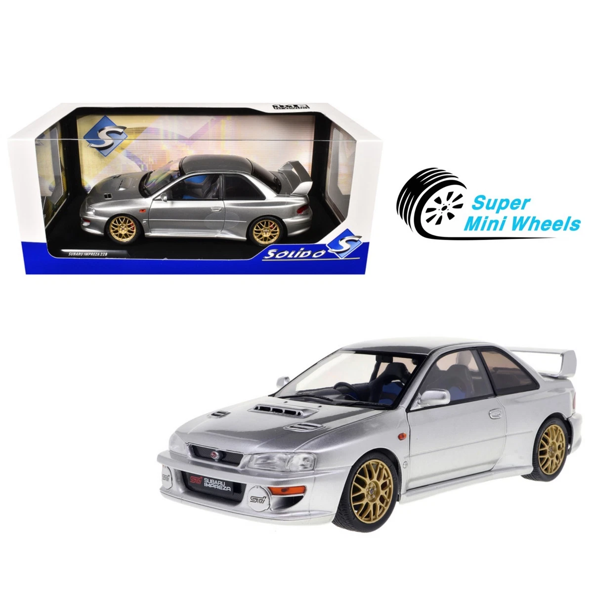 1/18 SUBARU IMPREZA WRC STI インプレッサ Subaru Impreza WRX STI (2018) in World Rally Blue Pearl