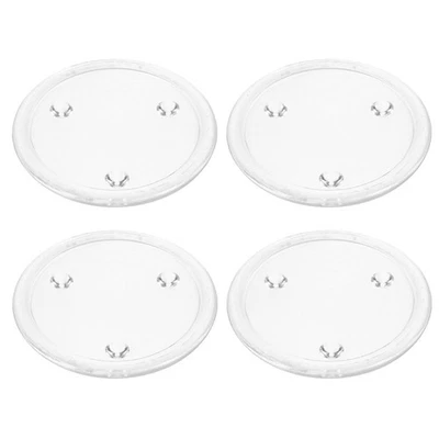 Bandeja portavelas de pilar de vidrio de 4 piezas para platillo de velas votivas Foto 1 de 4