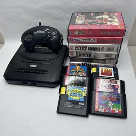 SEGA Genesis Model 2 Console Bundle W/Cords Controller Games