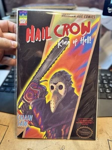 HAIL CROW KING OF HELL #1 CHAIN SAW SERIES COVER VARIANT B LTD EDITION PRINT /50 - Picture 1 of 5