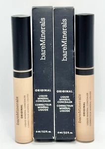 BareMinerals Original Liquid Mineral Concealer ~ MEDIUM 3N ~ 0.2 oz. (2 Pack) - Picture 1 of 5