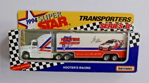 Matchbox 1994 Super Star Hooter's Racing Transporter - Series 2 Die-Cast Truck - Bild 1 von 4