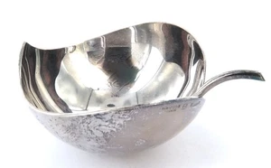 c1970s Christofle Gallia Silverplate Lino Sabattini Small Leaf Bowl / Bon Bon - Picture 1 of 7