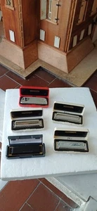 Hohner Harmonica 5pcs Mint Marine Band Golden Melody Pro Harp - Picture 1 of 24