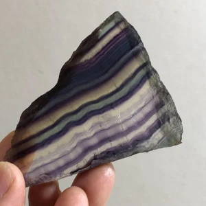Natural beautiful Rainbow Fluorite Crystal Rough stone specimens cure 66g c27 - Imagen 1 de 8