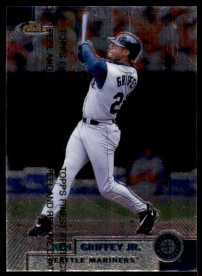1999 Topps Finest w/Coating Ken Griffey Jr. Seattle Mariners #200 - Image 1 of 2