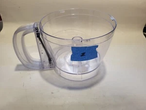 Black + Decker FP1600b FP1800b Food Processor Work Bowl Used Workbowl Plastic 2 - Picture 1 of 3