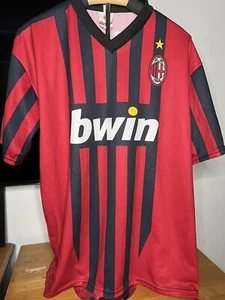 CAMISETA DE FUTBOL LOCAL AC MILAN #22 KAKA ADIDAS TALLA XL - Imagen 1 de 6