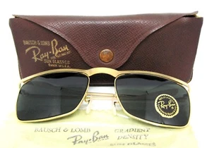 Ray-Ban USA Vintage 50s B&L NOS Rare Signet Deluxe Classic W1305 New Sunglasses - Picture 1 of 19