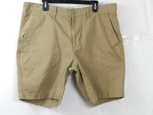 St Johns Bay Mens Shorts Size 38 Khaki Chino Shorts - Picture 1 of 5