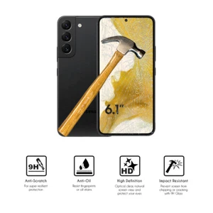 PROTECTOR PANTALLA SAMSUNG GALAXY S22 5G 6.1" CRISTAL VIDRIO TEMPLADO ANTIGOLPES - Imagen 1 de 1