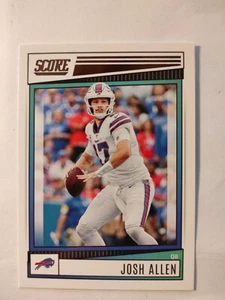 Trading Card Football NFL Josh Allen Buffalo Bills 2022 Panini Score - Bild 1 von 2