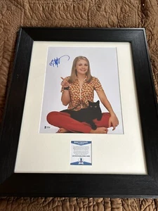 Framed Melissa Joan Hart Signed Autographed 11x14 Photo COA BAS Beckett - Picture 1 of 3