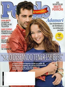 People en Español Agosto August 2014 Adamari Lopez Toni Costa Julio Iglesias - Bild 1 von 5