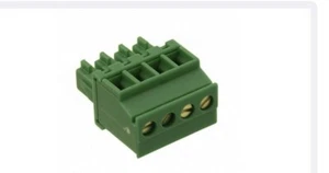 (10)1827143, PHOENIX, 	4 Pos Terminal Block Plug, Female Sockets 0.150"(3.81mm) - Picture 1 of 4