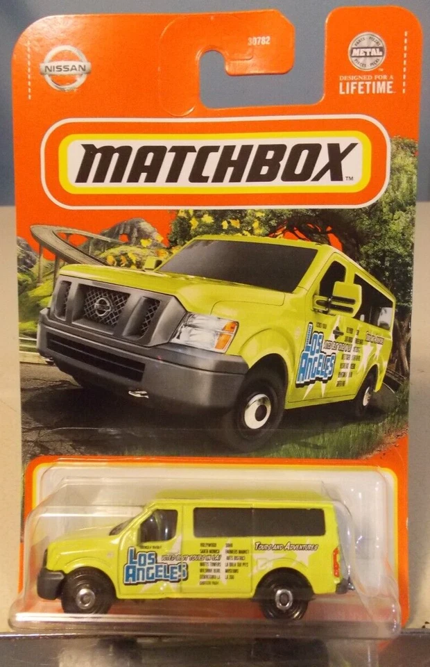 MATCHBOX NISSAN NV FURGONETA RÉPLICA DIECAST CARRERA SUV Foto 1 de 1