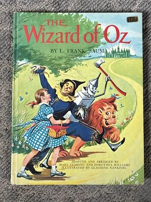 Vintage The Wizard of Oz Book 1962 by L. Frank Baum Illustrated - Image 1 of 4