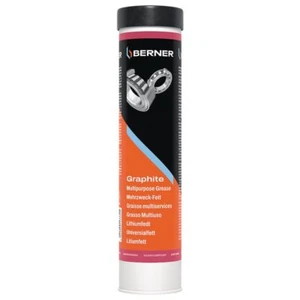 Grasso al grafite nero cartuccia universale Berner 400 g 215895 - Imagen 1 de 1