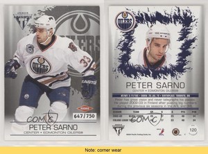 2003-04 Pacific Private Stock Titanium Retail /750 Peter Sarno #120 Rookie RC