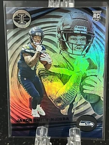 JAXON SMITH-NJIGBA-----2023 PANINNI----ILLUSIONS-----ROOKIE----SEAHAWKS - Picture 1 of 2