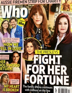 Who Magazine December 4 2023 Priscilla Presley, Glen Powell, Kim Kardashian - Picture 1 of 19