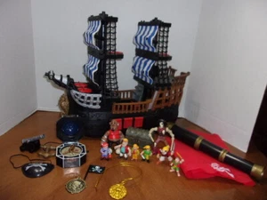 Fisher Price Imaginext Pirate Ship Set with Huge Amount of Accessories# BRT-7184 - Picture 1 of 12