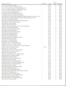 Michael Strahan Collection 294 Cards 131 Different Cards High Beckett Value $261 - Bild 1 von 3