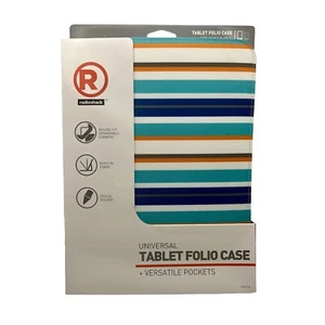 New RadioShack 2604156 Stripped Universal Folio for 8.9-10 in tablets - Picture 1 of 6