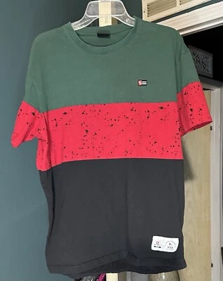 Camiseta Southpole Colección Auténtica Niños Niños XXL / Hombre’s Med Verde Rojo Negro Foto 1 de 4