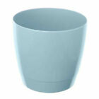 Whitefurze Indoor Round Plant Pot 14cm Blue