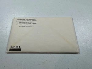 (1) 1969 US Mint Silver P&D Set, in ALL OGP, NO WRITING, UNOPENED ENVELOPES! - Picture 1 of 6