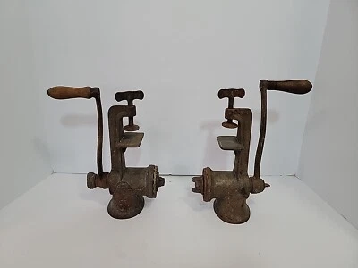 #20 Keystone Hand Crank Grinder - Vintage- & Economy both Parts Only Farmhouse  - Image 1 of 4