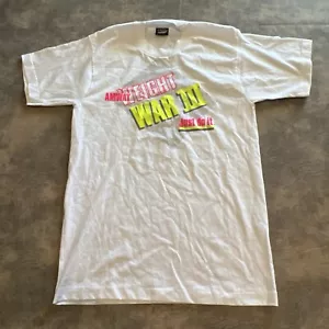 VTG SCREEN STARS BEST T Shirt Men's M* White AMWAY Weight War Fitness Challenge - Picture 1 of 7