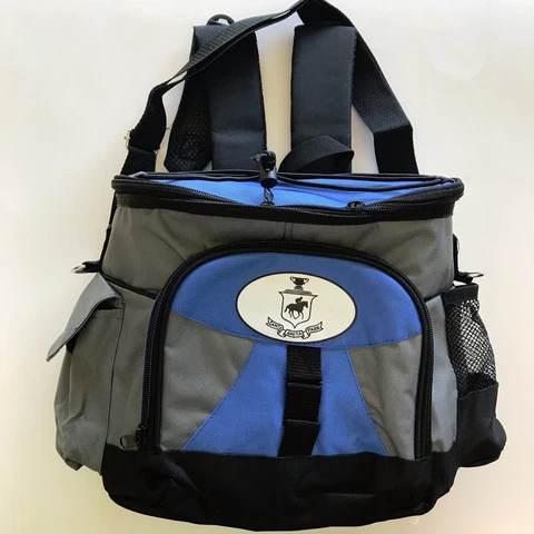 SANTA ANITA RACETRACK Horseracing Zippered Thermal Cooler Backpack NEW Cover