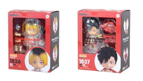 Nendoroid Haikyuu!! Kuro Tetsuro Kenma Kozume set of 2 Good Smile company Japan Cover