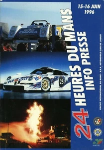 Le Mans 1996 Raro Official Información Press los Medios de Comunicación Dossier - Picture 1 of 1