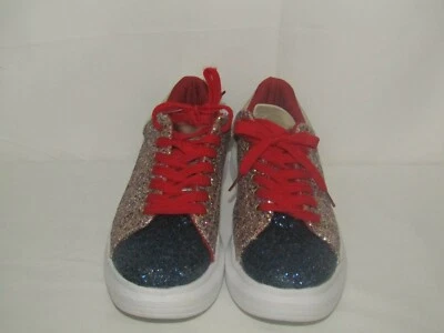 Zapatillas informales con plataforma de brillo Wanted para mujer talla 8 Foto 1 de 4