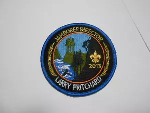 DIRECTOR LARRY PRITCHARD UNSIGNED PATCH 2013 NATIONAL JAMBOREE - Imagen 1 de 1